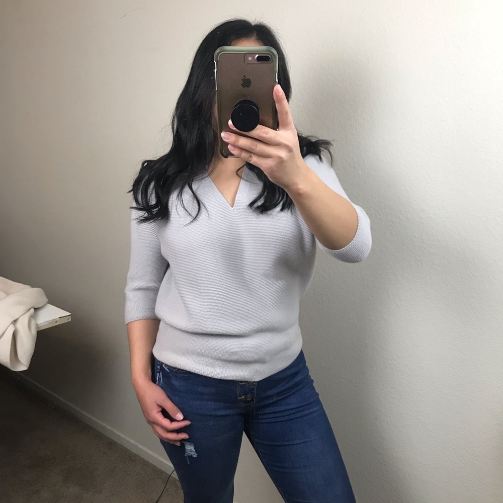 Uniqlo Grey Top Sz S